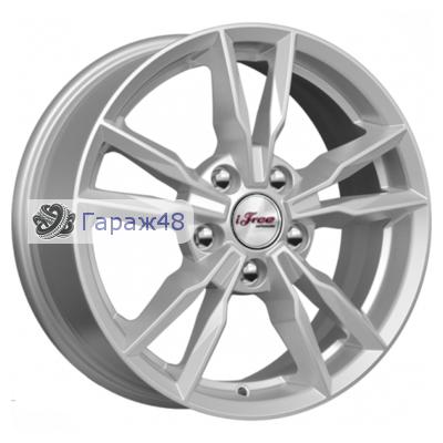 iFree Ikigai R16 / 6.5J PCD 5x114.3 ET 50 ЦО 66.1 Литые Серебристый